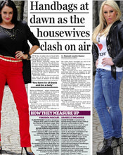 Load image into Gallery viewer, DAILY MAIL Showbiz article about Dr Danielle Marr Collins aka “DR BOTOX”, star of Real Housewives of Ireland &quot;DUBLIN WIVES&quot; and TV host/TV DOC of UK version of &quot;BOTCHED&#39; which is called &quot;50 Plastic Surgery Shockers&quot;. Dr Botox was also a CELEBRITY housemate on BIG BROTHER UK. She is CEO of DermaFace MD BOTOX CLINICS &amp; SKINCARE, and of AEROSPACE MD. Her LOS ANGELES skincare brand is called LA DOLLA $KIN and is proudly made in USA along with AEROSPACE MD SKINCARE and all DERMAFACE MD SKINCARE products.
